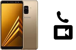 Hacer videollamadas con un Samsung Galaxy A8 (2018)