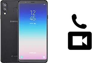 Hacer videollamadas con un Samsung Galaxy A8 Star (A9 Star)