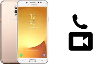 Hacer videollamadas con un Samsung Galaxy C7 (2017)