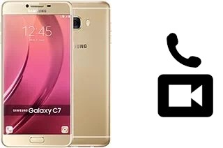 Hacer videollamadas con un Samsung Galaxy C7