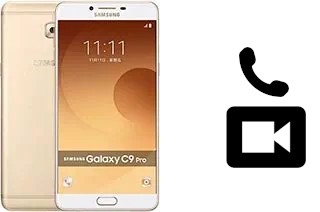 Hacer videollamadas con un Samsung Galaxy C9 Pro