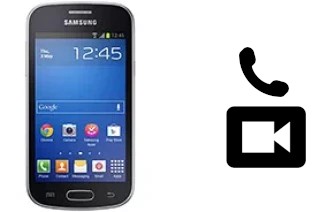 Hacer videollamadas con un Samsung Galaxy Fresh S7390