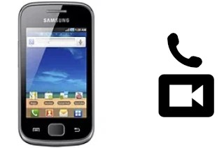 Hacer videollamadas con un Samsung Galaxy Gio S5660