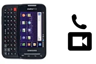 Hacer videollamadas con un Samsung R910 Galaxy Indulge