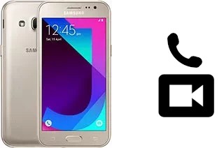 Hacer videollamadas con un Samsung Galaxy J2 (2017)