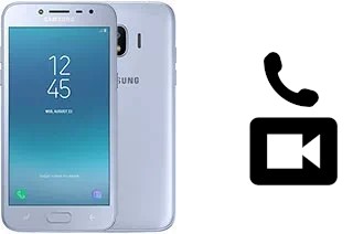 Hacer videollamadas con un Samsung Galaxy J2 Pro (2018)