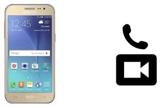 Hacer videollamadas con un Samsung Galaxy J2 DTV