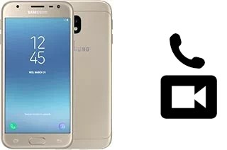 Hacer videollamadas con un Samsung Galaxy J3 (2017)