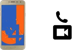 Hacer videollamadas con un Samsung Galaxy J4 (2018)