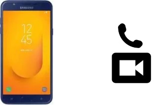 Hacer videollamadas con un Samsung Galaxy J7 Duo (2018)