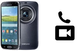 Hacer videollamadas con un Samsung Galaxy K zoom