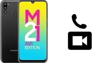 Hacer videollamadas con un Samsung Galaxy M21 2021