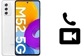 Hacer videollamadas con un Samsung Galaxy M52 5G