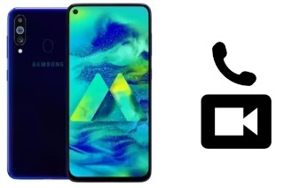 Hacer videollamadas con un Samsung Galaxy M40