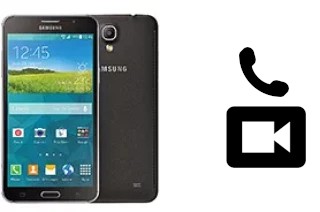 Hacer videollamadas con un Samsung Galaxy Mega 2