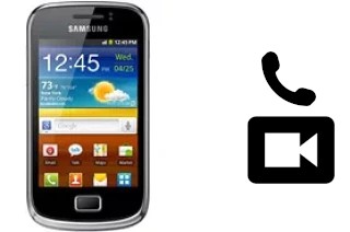 Hacer videollamadas con un Samsung Galaxy mini 2 S6500