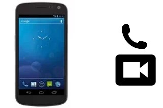 Hacer videollamadas con un Samsung Galaxy Nexus i515