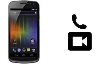 Hacer videollamadas con un Samsung Galaxy Nexus I9250