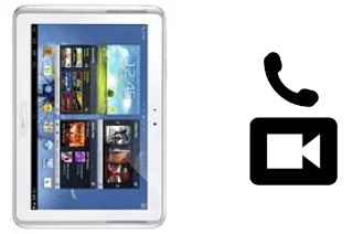 Hacer videollamadas con un Samsung Galaxy Note 10.1 N8000