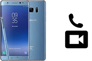 Hacer videollamadas con un Samsung Galaxy Note FE