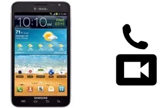 Hacer videollamadas con un Samsung Galaxy Note T879