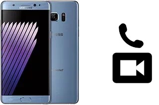 Hacer videollamadas con un Samsung Galaxy Note7