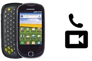 Hacer videollamadas con un Samsung Galaxy Q T589R