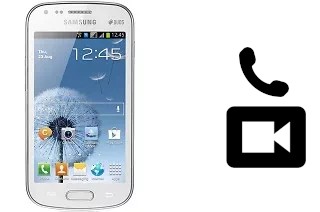 Hacer videollamadas con un Samsung Galaxy S Duos S7562