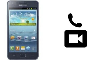 Hacer videollamadas con un Samsung I9105 Galaxy S II Plus