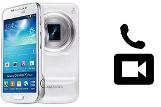 Hacer videollamadas con un Samsung Galaxy S4 zoom