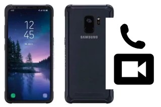 Hacer videollamadas con un Samsung Galaxy S9 Active