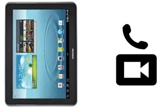 Hacer videollamadas con un Samsung Galaxy Tab 2 10.1 CDMA