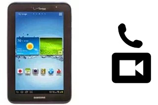 Hacer videollamadas con un Samsung Galaxy Tab 2 7.0 I705