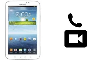 Hacer videollamadas con un Samsung Galaxy Tab 3 7.0 WiFi