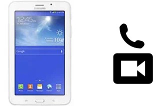 Hacer videollamadas con un Samsung Galaxy Tab 3 V