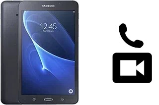 Hacer videollamadas con un Samsung Galaxy Tab A 7.0 (2016)