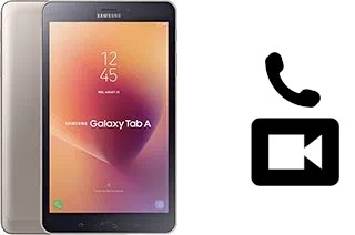 Hacer videollamadas con un Samsung Galaxy Tab A 8.0 (2017)