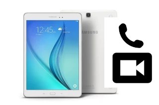 Hacer videollamadas con un Samsung Galaxy Tab A 9.7