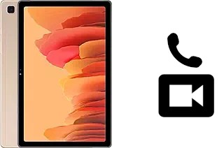 Hacer videollamadas con un Samsung Galaxy Tab A7 10.4 (2020)