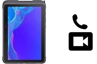 Hacer videollamadas con un Samsung Galaxy Tab Active4 Pro