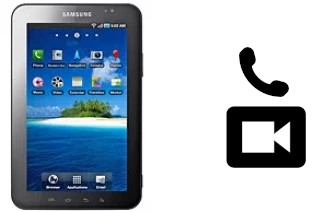 Hacer videollamadas con un Samsung P1000 Galaxy Tab