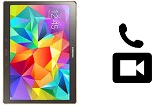 Hacer videollamadas con un Samsung Galaxy Tab S 10.5