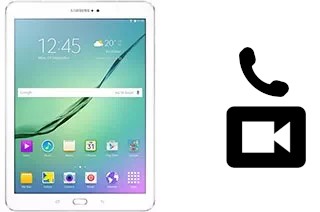 Hacer videollamadas con un Samsung Galaxy Tab S2 9.7 Wi-Fi SM-T813