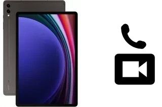 Hacer videollamadas con un Samsung Galaxy Tab S9+