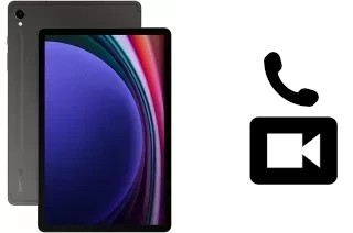 Hacer videollamadas con un Samsung Galaxy Tab S9