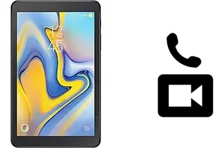 Hacer videollamadas con un Samsung Galaxy Tab A 8.0 (2018)