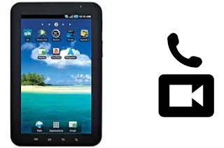 Hacer videollamadas con un Samsung Galaxy Tab T-Mobile T849