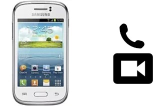 Hacer videollamadas con un Samsung Galaxy Young S6310