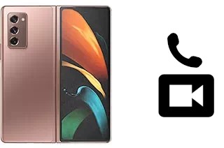 Hacer videollamadas con un Samsung Galaxy Z Fold2 5G