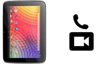 Hacer videollamadas con un Samsung Google Nexus 10 P8110